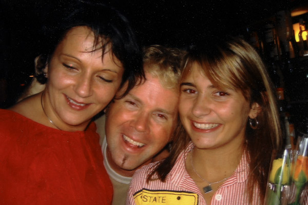 with Natalie and Marie at Bakoua